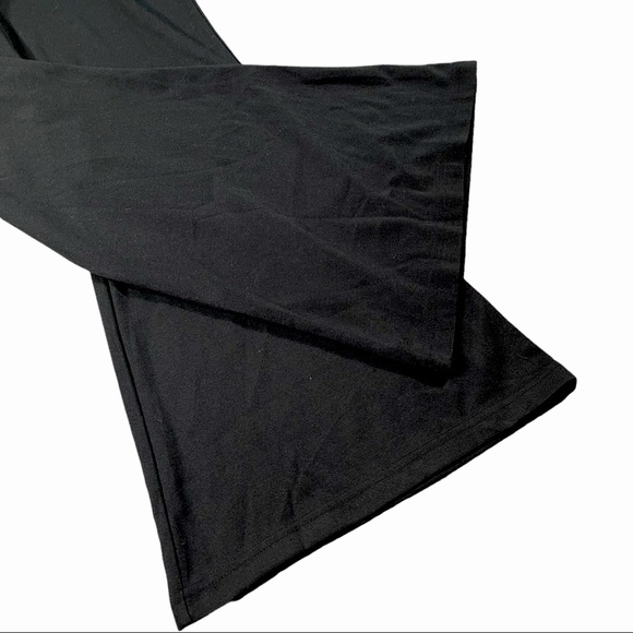 Wild Fable size Xl thick, comfy, soft, stretchy black bell bottoms leggings NWOT - Picture 3 of 9